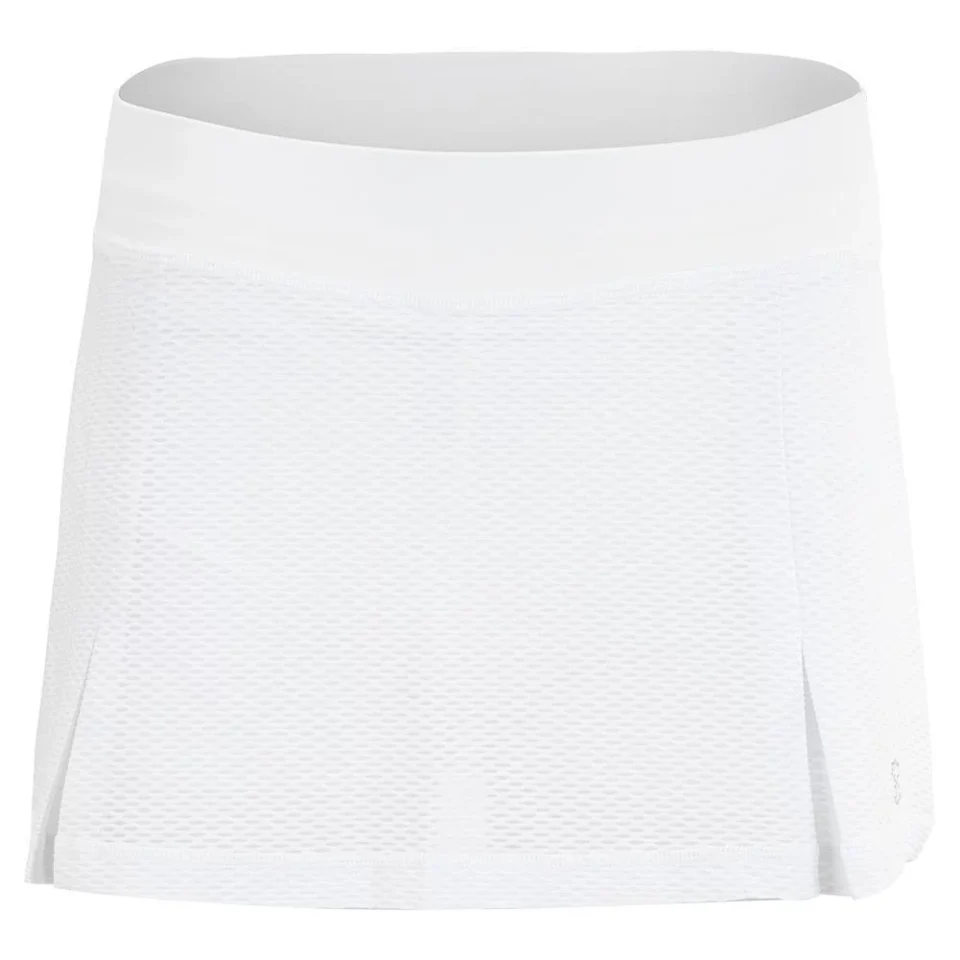 Office Portable Sofibella Women`s Air Flow 14 Inch Tennis Skort White ( X-Small White )