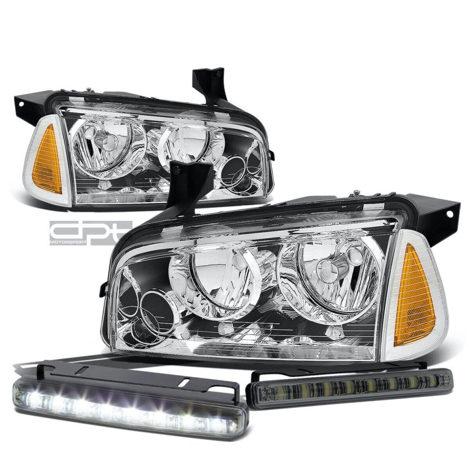 Storage Cleaning CHROME HOUSING CLEAR HEADLIGHT+AMBE