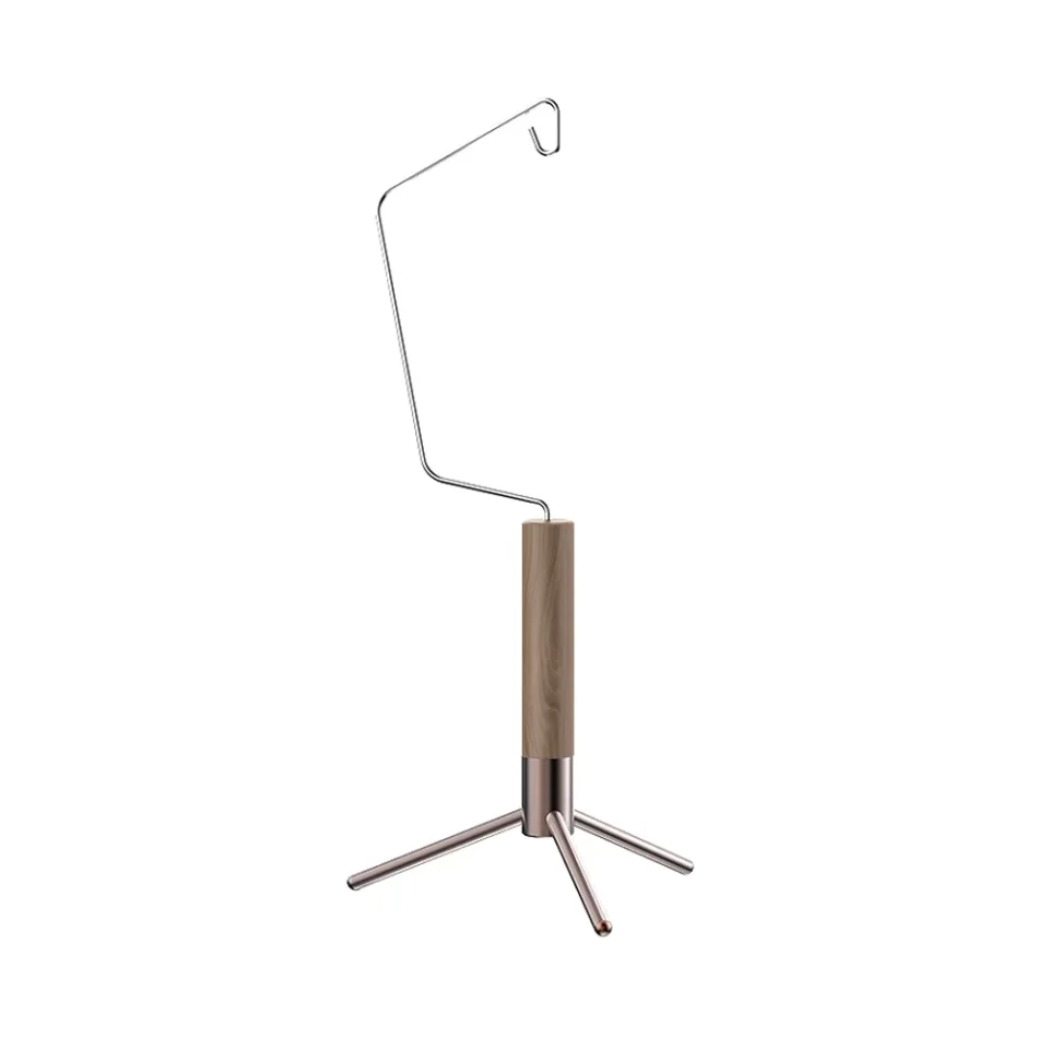 Multi-Purpose Camping Holder Lightweight Desktop Lantern Stand Solid Wood Hanger Detachable for Camping Picnic Fishing