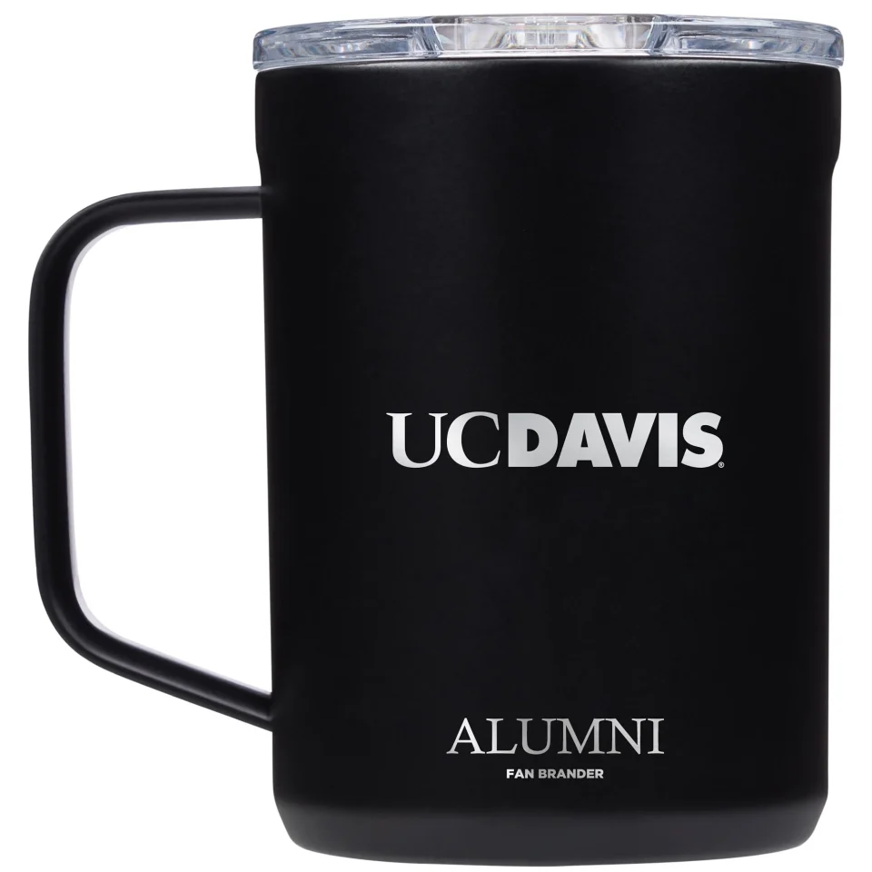 Long-Lasting Corkcicle UC Davis Aggies 16oz. Primary Mark Alumni Mug