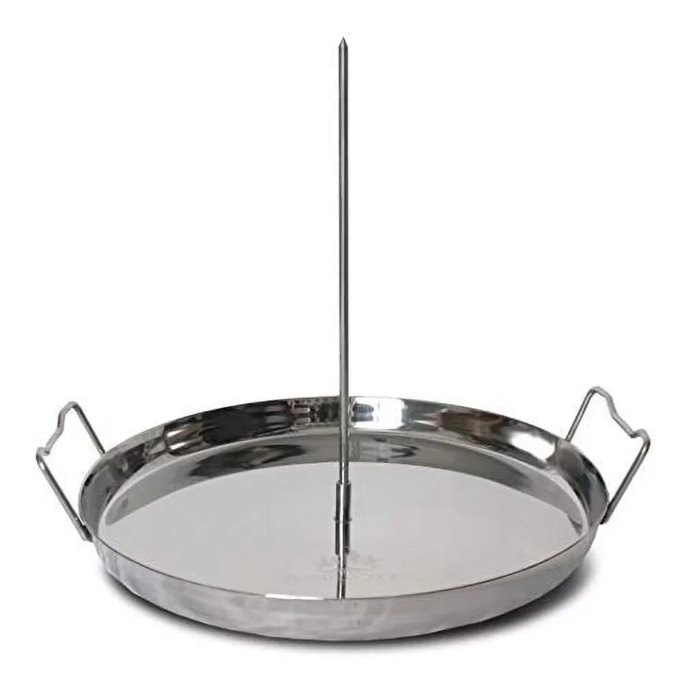 Core Silicone Trompo King Stainless Vertical Skewer, Barbecue Grill Stand, Great for Tacos Al Pastor, Shawarma, Brazilian Churrasco, Whole Chickens, Kabobs, and Many Other Delicious Dishes That Require Skewers!