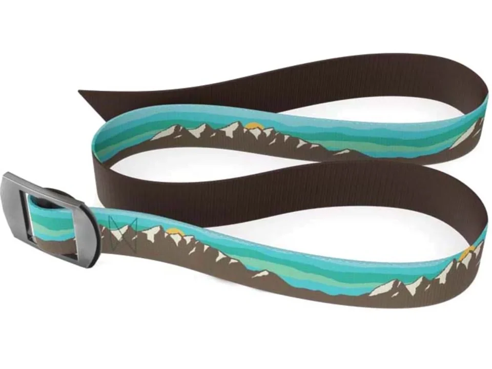 Easy-Clean Wingo Outdoors Basecamp Rev Belt, Moab/Espresso, One Size