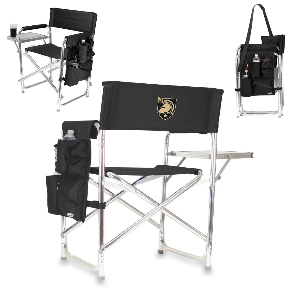 Baking Leak-Proof Picnic Time Army Black Knights Folding Camping Chair