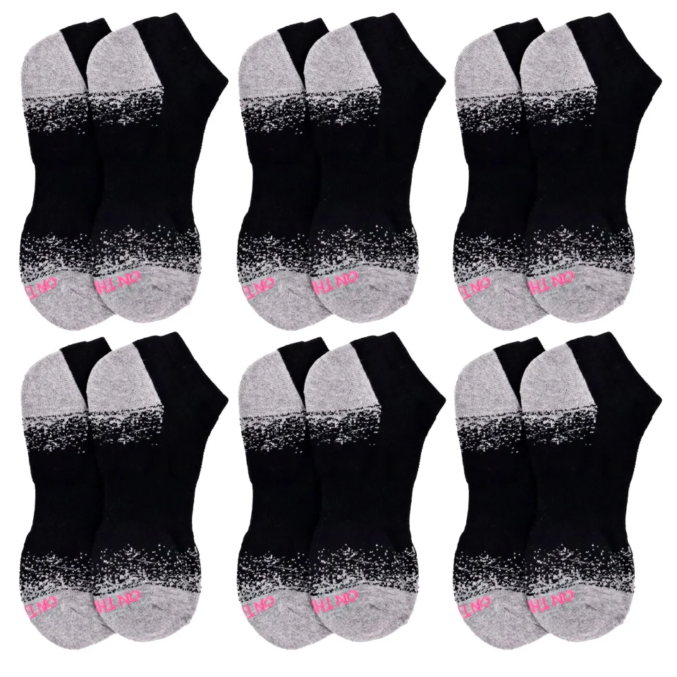 Wooden On The Go Women's Classic Cushion Low Cut Socks