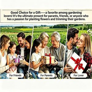 Dining AudcaLight Garden Pruning Tool. 4-Pack Bypass Pruning Shears. Titanium Steel Blade. With Gardening Gloves. Shears Stainless