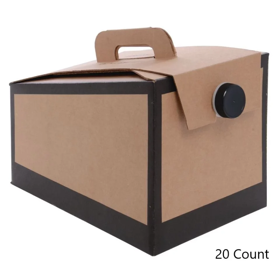 Cast Iron Best-Selling LBP Beverage On The Move Beverage Carrier Kraft, 160 oz. | 20/Case