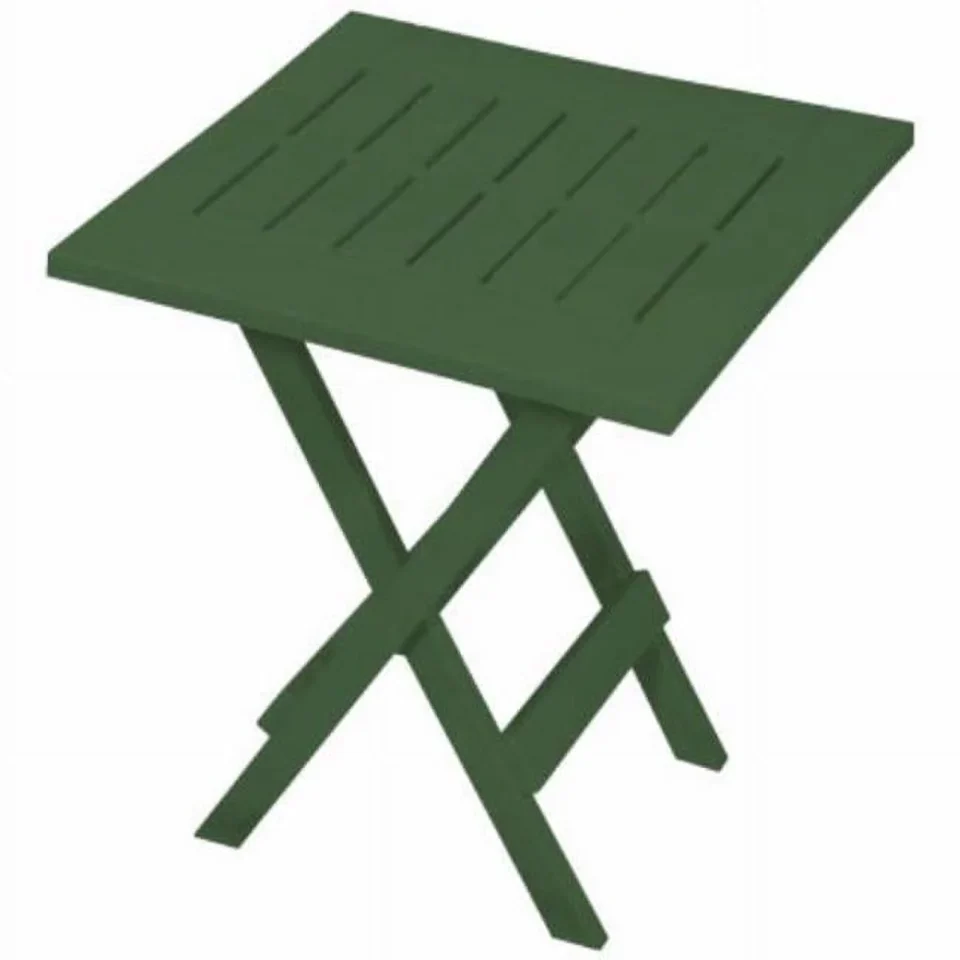Safe Gracious Living 100573 5 x 19 x 25 in. Folding Table - Hunter Green