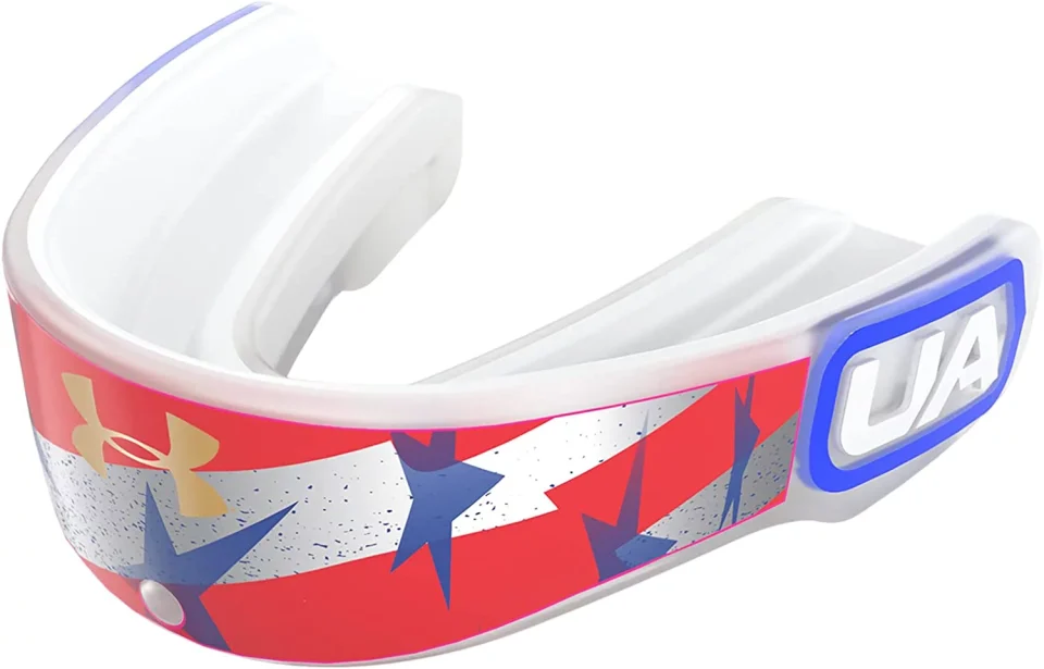 Easy-Clean Under Armour Gameday Pro Adult Mouthguard (Americana, Adult)