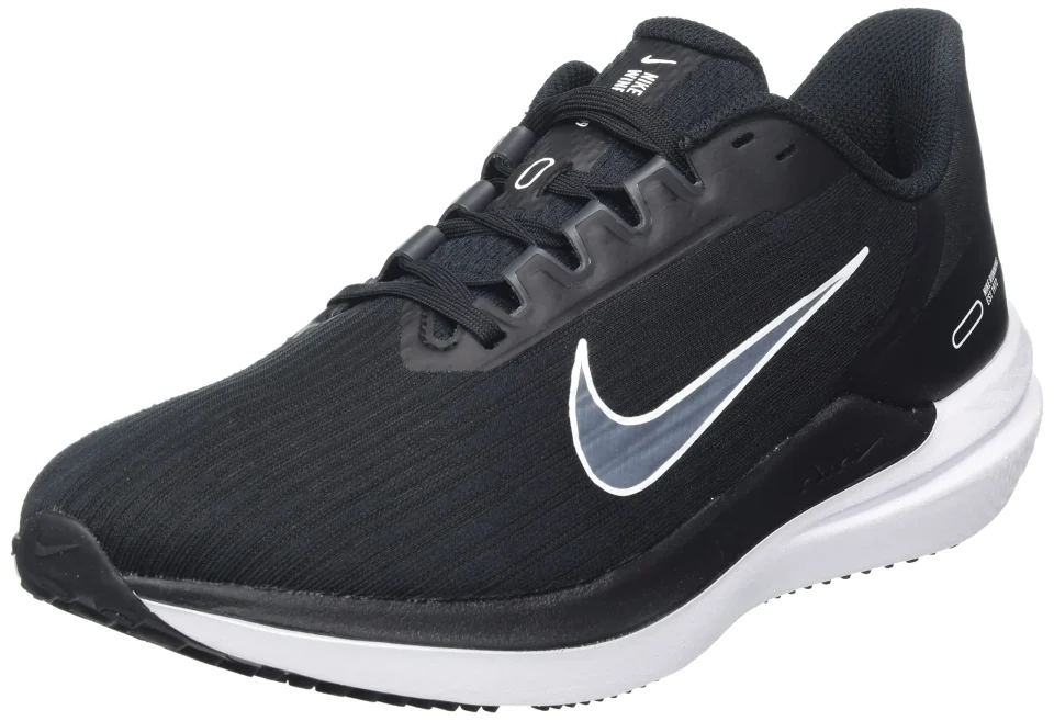 Healthy Popular Nike Men's Sneaker, Black White Dk Smoke Grey, 11.5